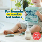 Begin Health BeginBaby Prebiotics and Probiotics for Infants 0-12 Months | Baby Formula Prebiotic + Probiotic Powder with 2'-FL HMO's & B. Infantis for Optimal Digestion | 28-Packs - Unflavored
