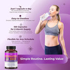 Resveratrol with Grape Seed + Quercetin Berberine + Milk Thistle Powerful Anti-Aging (150-day Supply (Pack of 1))