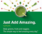 Amazing Grass Greens Blend Superfood: Super Greens Powder Smoothie Mix with Spirulina,Chlorella,Beet Root Powder,Digestive Enzymes & Probiotics,Berry,60 Servings (Packaging May Vary),(Pack of 2)