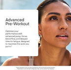THORNE - Advanced Pre-Workout - Pre-Workout Powder Supplement with Amino Acids, Naturally Derived Caffeine, Alpha GPC & Beta-Alanine - Rainbow Sherbet - NSF Certified for Sport - 20 Servings