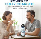 Alkaline Structured Silver Liquid Supplement 30ppm - Immune and Gut Health Support - Extra Strength Structured Colloidal Silver Mineral Supplements - Made in USA (16 oz)