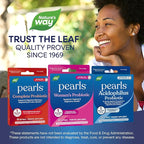 Nature's Way Women's Probiotic Pearls, Supports Vaginal and Digestive Health*, 1 Billion Live Cultures, Protects Against Occasional Bloating & Constipation*, Easy-to-Swallow Softgels, 30 Count
