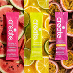 Create Creatine + Electrolytes Mix - Creatine Monohydrate Stick Packs, Supports Energy and Hydration, NSF Certified for Sport, 30 Count, Variety Pack