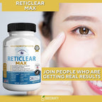 Reticlear Max Eye Health Supplement, 60 Capsules, Vision Support with 24 Natural Ingredients, 30 Day Supply (1)