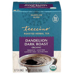 Teeccino, Tea Herbal Dandelion Dark Roast Organic, 10 Count