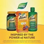 Nature's Way Alive! Children's Daily Chewable Multivitamin, Supports Bone, Eye, and Immune Health*, Orange & Berry Fruit Flavored, Gluten Free, 120 Chewable Tablets (Packaging May Vary) (Pack of 2)