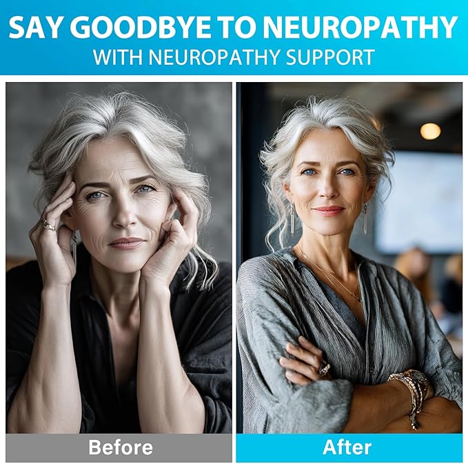 Nerve Savior Neuropathy Supplement, 360 Capsules with 600mg Alpha Lipoic Acid & Benfotiamine, Specially Formulated for Nerve Health in Hands, Fingers, Feet and Toes, 3Pack