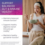 Microbiome Labs HU58 Bacillus Subtilis Probiotics for Women and Men - High Potency Spore Probiotic for Digestive Health & Immune Support - Daily Capsules with 10 Billion CFU (60 Capsules) (Pack of 2)