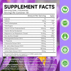 Saffron Gummies for Adult Kids, 10-IN-1 Cortisol Support Supplement with Saffron 88.5mg, Vitamin D3, B6, Magnesium, Zinc, Ashwagandha, L-Theanine, St. John's Wort, For Emotions, Slumber, 120 Count