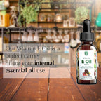 Mother Nature's Essentials Vitamin E 21,000IU 1 Oz from 2 Pack. Helps Support The Bodies Natural Immune System, Uses Orally or Topical.