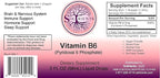 P5P Vitamin B6 Liquid Drops (Pyridoxal 5 Phosphate) – Active Form B6 Supplement – 60 Servings (2 Month Supply) – 2 Fl Oz (58mL) – Solrients