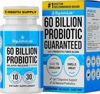 BIGJOHNLAB® - Probiotics for Boost Weight Management - 6 Probiotic Strains - Prebiotics - Key Ingredient Cayenne & Green Tea - Supports Gut Health - Weight Management for Women & Men - 30 CT