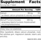 Source Naturals Turmeric with Meriva, Eases Discomfort from Everyday Activities* - 500mg, 30 Tablets