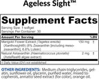 BioTrust Ageless Sight, Blue Light Protection, Promotes Optimal Eye Health, Visual Performance and Brain Health, Support for Digital Eye Strain, Non-GMO, Gluten-Free, 30 Soft gels (Pack of 3)