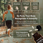 Rhea Bovine Colostrum Supplement for Women, Colostrum Capsules for Gut Health, Digestion, Bloating, Beauty, Immune Support, Bovine Colostrum for Humans, Colostrum Pills (120caps)