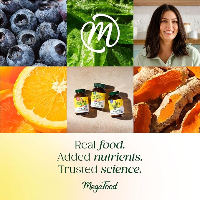 MegaFood Blood Builder - Iron Supplement Clinically Shown to Increase Iron Levels Without Side Effects - Iron Supplement for Women with Vitamin C, Vitamin B12 and Folic Acid - Vegan - 60 Tabs