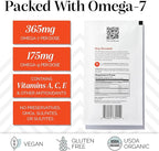 sibu Sea Buckthorn Omega-7 Softgels (30-Day Refill Sachet) – Supplement for Healthy Skin, Hair, Nails and Dryness