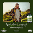 Swanson Saw Palmetto Full Spectrum Herbal Supplement for Men Seeking Prostate, Hair, and Urinary Health Support - 540 mg (250 Vegan Capsules)