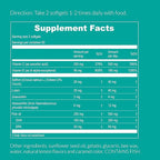 UpNourish AREDS 2 Plus Eye Vitamin Supplement, AREDS 2 Zinc Free Formula with Lutein, Zeaxanthin, Saffron, Astaxanthin & DHA - 120 softgels