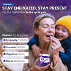 PHM NAD Resveratrol Supplement - 10,000mg Extra Strength | NAD+ Liposomal Supplements for Men and Women | NMN & NMNH Alternative | 90 Capsules, 1.5 Months Supply
