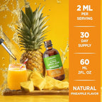 Liposomal Liquid Alpha Lipoic Acid drops, 600 MG R-Alpha Lipoic Acid Supplement with Biotin & Multivitamins, ALA for Antioxidant, Brain Health and Nerve Support, Pineapple Flavor, Sugar Free, 2 FL OZ