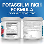 Dr. Berg Zero Sugar Hydration Keto Electrolyte Powder - Enhanced w/ 1000 mg of Potassium & Real Pink Himalayan Salt (NOT Table Salt) - Pomegranate and Cherry Hydration Drink Supplement - 50 Servings
