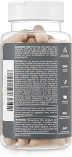 Pure for Men Original Cleanliness Stay Ready Fiber Supplement | Helps Promote Digestive Regularity | Psyllium Husk, Aloe Vera, Chia Seeds, Flaxseeds | Proprietary Formula | 60 Vegan Capsules