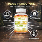 Pantothenic Acid Gummies - Vegetarian Vitamin B5 Supplement, D-Calcium Pantothenate Formula, Non-GMO, Gluten Free, 60 Chewables, Gelatin Free, Soy Free, Dairy Free, No Artificial Colors