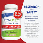 Prevagen Extra Strength - 120 Capsules (4 Month Supply) | Formulated for Your Brain | 20mg of Apoaequorin Plus Vitamin D3