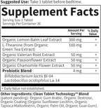 Garden of Life Organics Sleep Well Rest & Refresh 30 Tablets, Green Tea Extract L-Theanine, Valerian Root, Chamomile, Probiotics-Organic Non-GMO Vegan Gluten Free Herbal Supplement(Pack of 2)