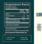 Gaia Herbs Ginger-Beet Postbiotic - Supplement for Gut & Heart Health Support* - Made with Fermented Beets & Ginger - Free from Dairy, Soy & Gluten - 60 Vegan Liquid Phyto-Caps (30 Servings)