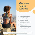 Youtheory Women's Maca Root - Vegan Energy & Menopause Support Supplement with Peruvian Ginseng* - Premium Supplement for Women - Dairy, Soy & Gluten Free - 120 Vegetarian Capsules
