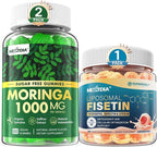 1Pack Liposomal Fisetin 200mg Liquid Gummies + 2Pack Moringa Gummies 1000mg, Sugar Free