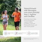 Juvenon BloodFlow-7 Nitric Oxide Supplements for Men & Women - Natural Nitric Oxide Booster with Nitrosigine® + S7® - Blood Flow & Circulation Support (3-Pack)