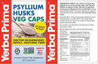 Yerba Prima Psyllium Husks Veg Caps, 400 Capsules (625mg) (Pack of 2) - Vegan, Non-GMO, Gluten Free, Colon Cleanser, Daily Fiber Supplement for Gut Health & Regularity