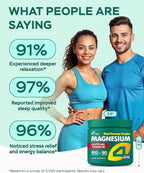 Magnesium Complex for Women – Magnesium for Sleep, Advanced 610mg with Glycinate, Citrate & Vitamin B6 for 3X Absorption + 5-HTP – Supports Sleep, Relaxation, Nerve, Muscle, Bone & Energy Health