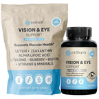 Lutein and Zeaxanthin Eye Health Supplement | Vision Support with Antioxidants, Zinc, Vitamin C & E | Helps Reduce Eye Strain, Support Macular Health & Clarity | 60 Capsules | Made in USA