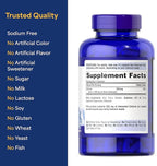Puritan's Pride Triple Strength Coral Calcium 1500mg with Bone-Active™, Dietary Supplement for Heart, Nerve, and Muscle Support, 2 Month Supply, 120 Rapid Release Capsules