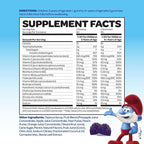 Smurfs Kids Multivitamin Gummies | Multivitamin Gummies for Kids with 15 Vitamins & Minerals | Made with Real Fruit | Doctor Developed | Non-GMO and No Artificial Flavors or Colors | 60 Gummies