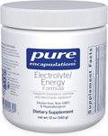 Pure Encapsulations - Electrolyte / Energy Formula - Hypoallergenic Supplement to Support Physical and Mental Stamina* - 340 Grams