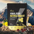 VivoNu Himalayan* Shilajit* Gummies with Ashwagandha* & Gokshura | 85+ Trace Minerals & Fulvic Acid | Organic, Micronutrient Supplement for Men & Women (3000mg / 1 Bag)