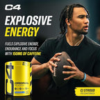 C4 Original Pre Workout Powder Icy Blue Razz - Vitamin C for Immune Support - Zero Sugar Preworkout Energy for Men & Women - 150mg Caffeine Plus Beta Alanine Plus Creatine - 60 Servings