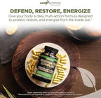 Gade Nutrition Organic Quercetin with Bromelain Vitamin C and Zinc | Immune Support Supplement Quercetin 500mg Capsules | Bioflavonoids Made in USA Third Party Tested