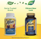 Nature's Way Alive! Men's Daily Ultra Multivitamin, High Potency Formula, Promotes Heart & Muscle Function*, with Methylated Vitamin B12, Gluten Free, 150 Tablets, (Pack of 2)