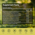 Naturealm Sacred 7 Mushroom 7-in-1 Blend Capsules Supplement (60 Day Supply) | Supports Daily Immune Defense & Focus | Lions Mane, Reishi, Chaga & More | Organic, Premium 100% Fruiting Body Extract
