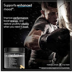 Formulation Factory Self Obsessed Masculine Vitality & Testosterone Support - 10-in-1 Complex with Shilajit, Tongkat Ali, & Fadogia Agrestis - 240 Capsules, 4 Month Supply