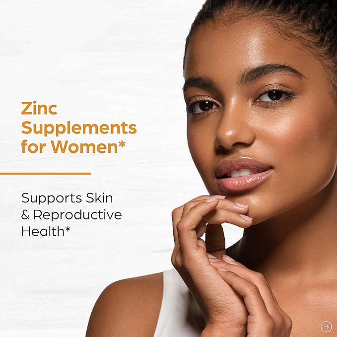 Zinc 50mg Capsules for Men and Women, 60 Count | Highly Absorbable Zinc Supplements for Immune System Support | Zink 50 mg Mono Methionine Chelated Complex | Helps with Skin Health & Overall Immunity