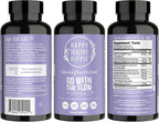 Perimenopause Supplements for Women - Hot Flash, Night Sweat, Mood & Sleep Support | Vegan Hormone Balance Capsules with KSM-66 Ashwagandha, Shatavari & Black Cohosh | Estrogen-Free, 60ct