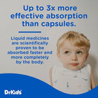 Dr. Kids Children's Allergy Relief Medicine with Diphenhydramine HCl 12.5 mg - Pre-Measured Single-Use Vials, Kids Antihistamine for Sneezing, Runny Nose & Itchy Eyes, Mixed Berry Flavor, 20 Count