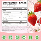 Vitamin B1 Gummies 500mg with Benfotiamine – Thiamine Supplement for Women & Men Supports Healthy Energy Metabolism & Immune, Sugar-Free | Vegan | Non-GMO, Natural Strawberry Flavor, 120 Count